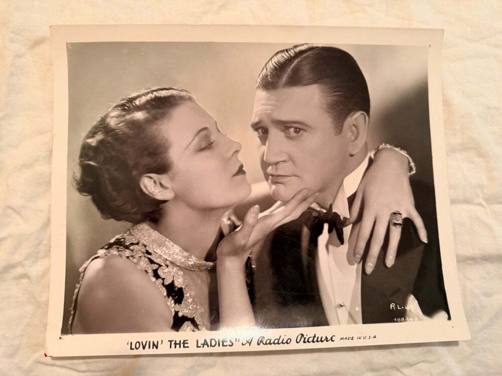 1930 Lovin' the Ladies Vintage Photo Richard Dix Rita La Roy RKO Pre-Code 8x10